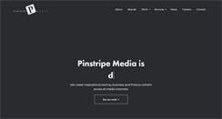 Desktop Screenshot of pinstripemedia.com.au